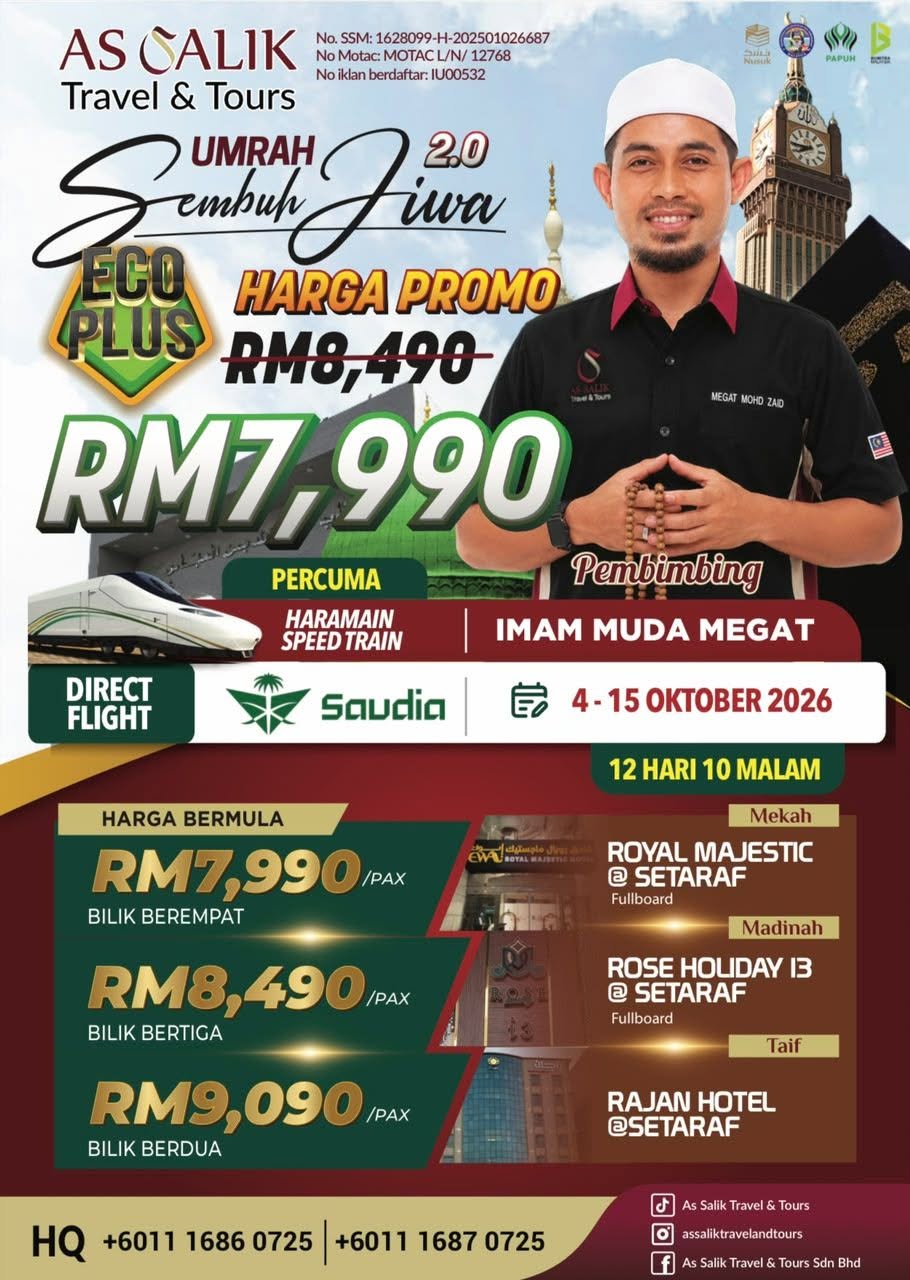 Umrah Sembuh Jiwa 2.0