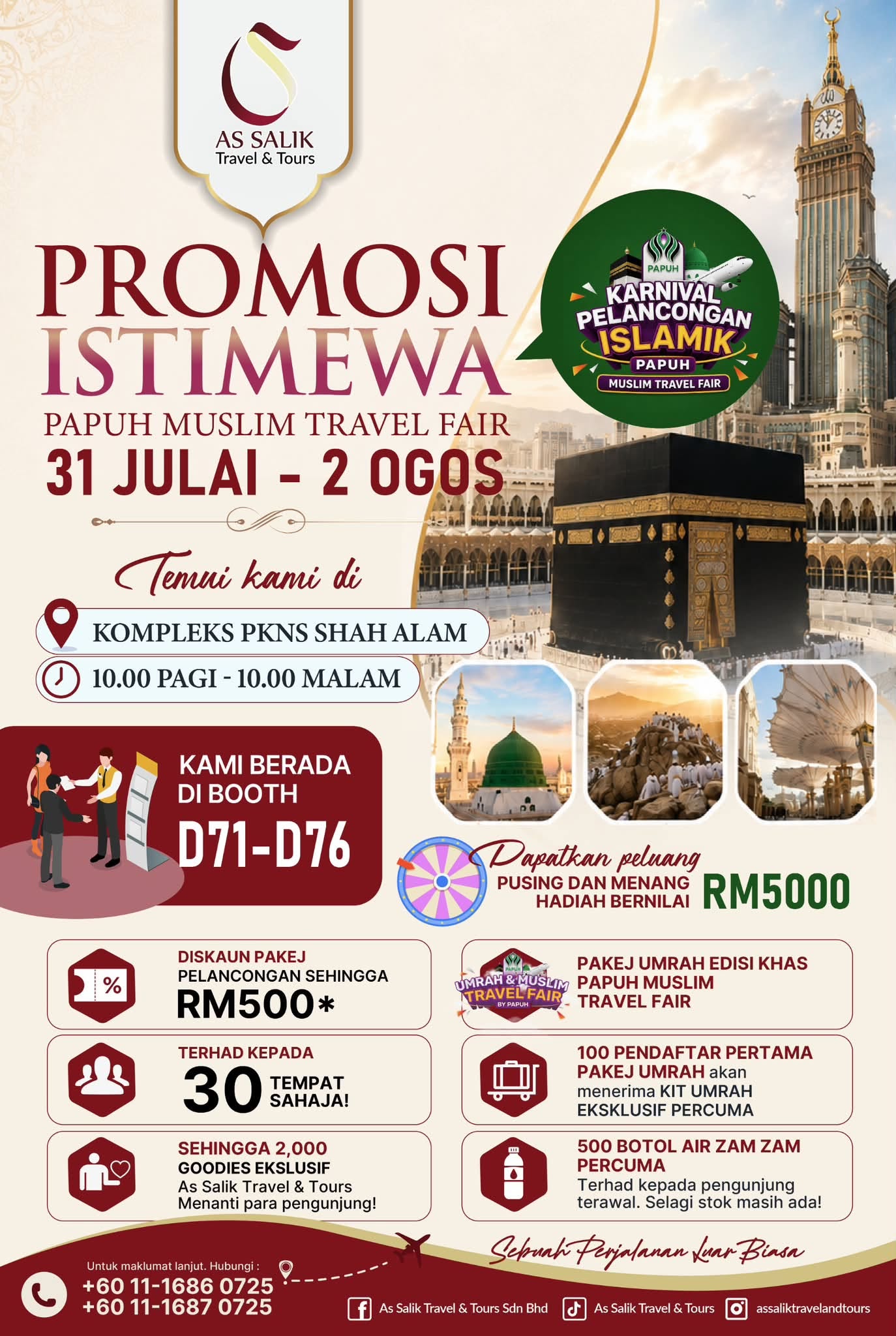 Taklimat Persediaan Umrah Musim 1448H
